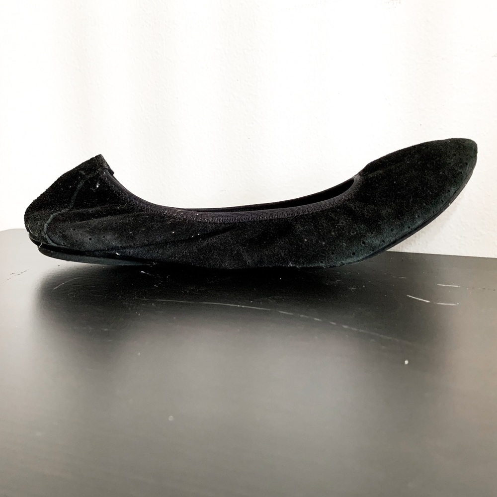 Hush Puppies Stretchy Black Flats